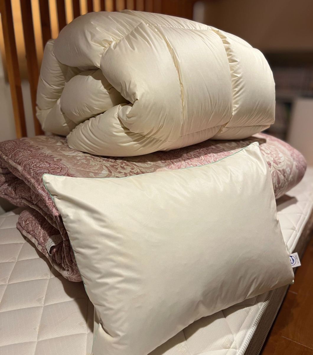 川口市で実際にレンタルしている清潔な羽毛布団セット