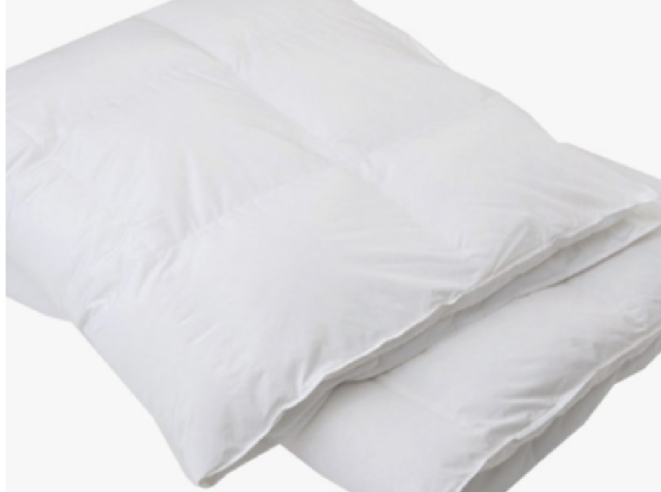 プレミアムウォッシュ加工エコダウン70％羽毛デュベ